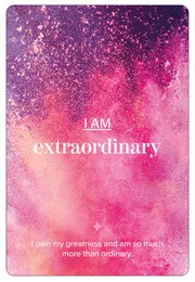 I am extraordinary