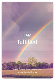 I am fulfilled